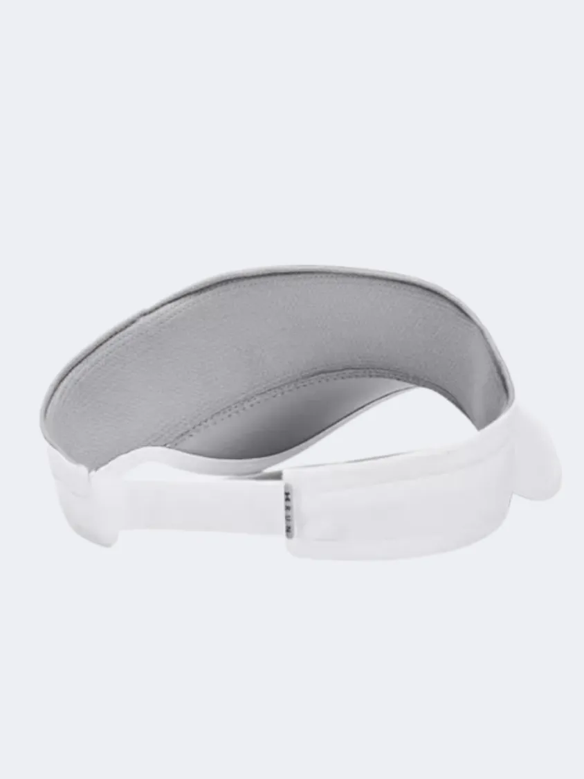 Under Armour Launch Run Visor Women Running Cap White/Reflective