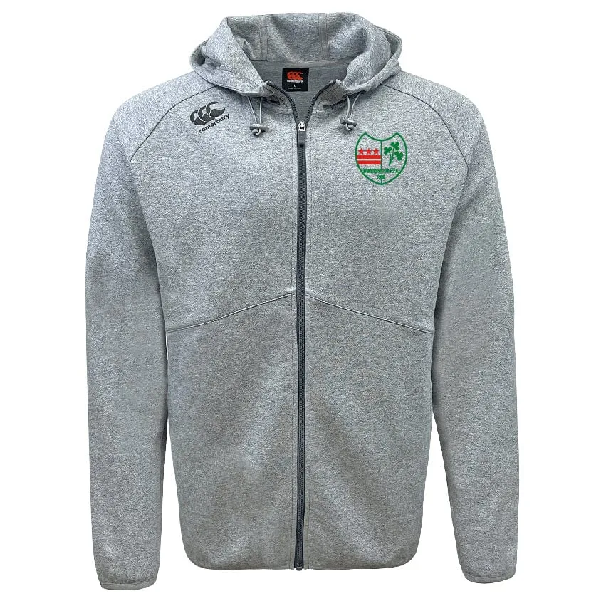Washington Irish Rugby Tempo Vapodri Full-Zip Hoodie by Canterbury
