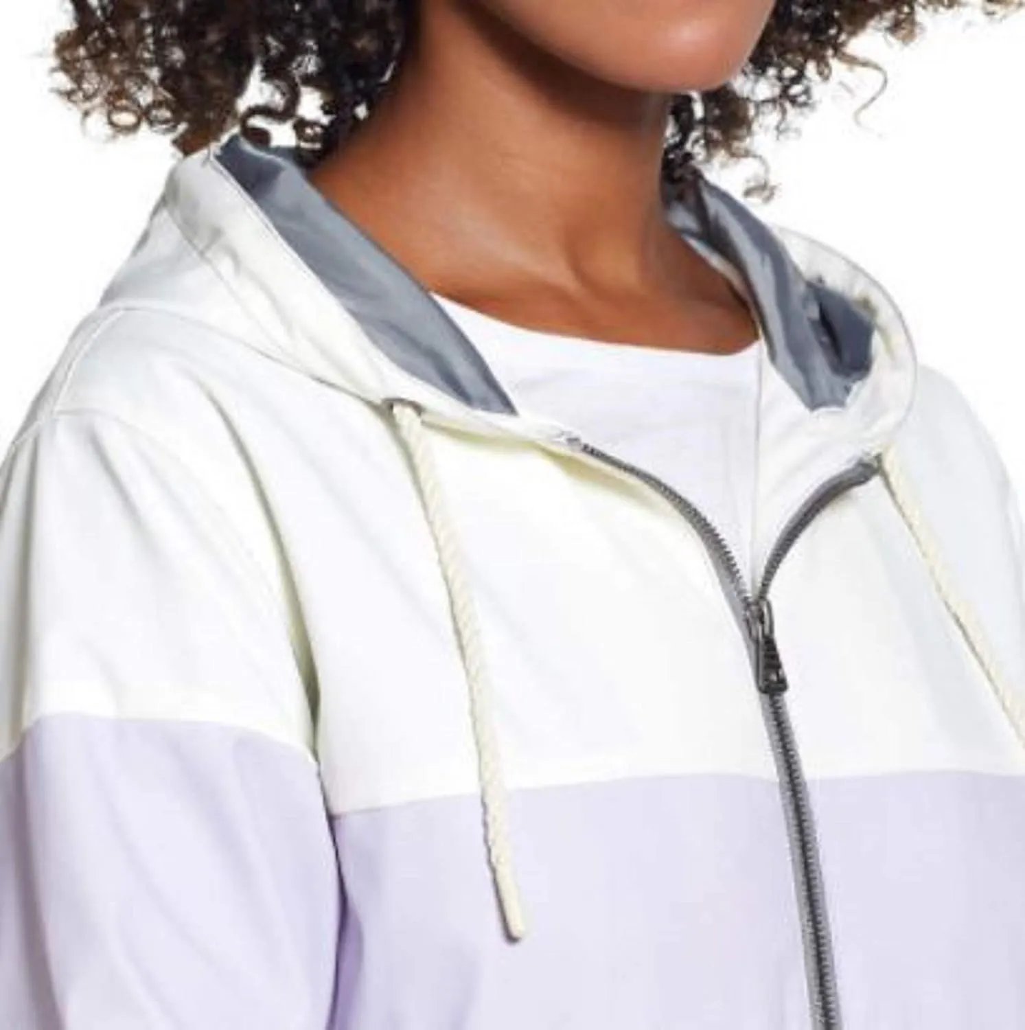 Weatherproof Vintage Womens Waterproof Coated Rain Jacket with Hood -Light Windbreaker Raincoat for Women-Hooded Rain Slicker