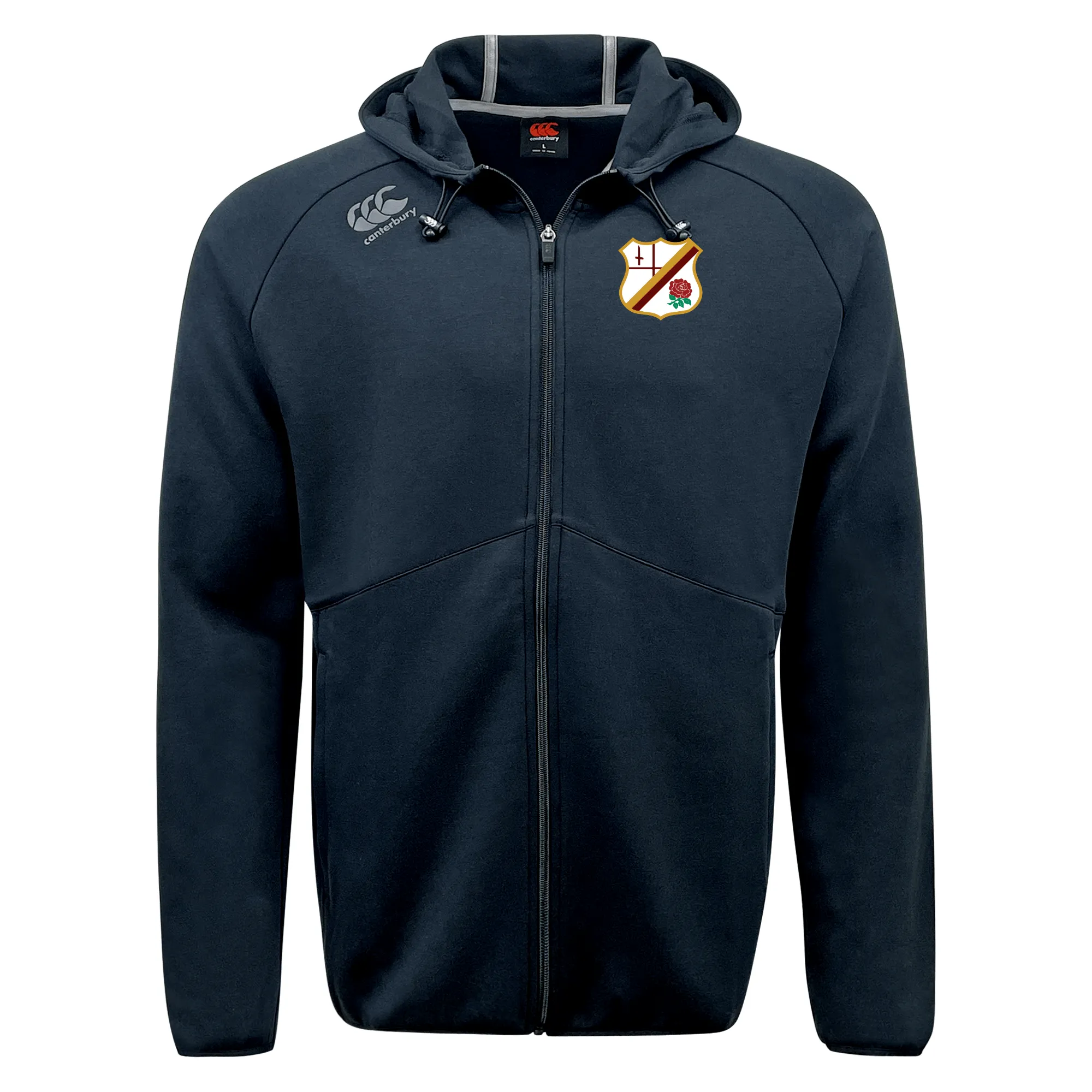Williams College RFC Tempo Vapodri Full-Zip Hoodie by Canterbury