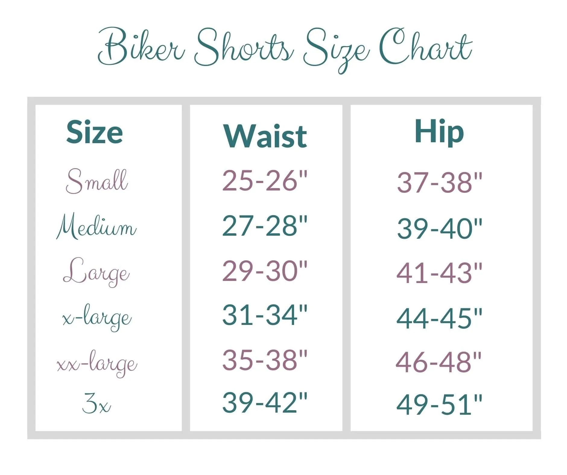 Women's Black Biker Shorts