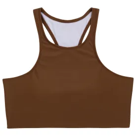 Women's Halter Bikini Top | "Cold Brew"
