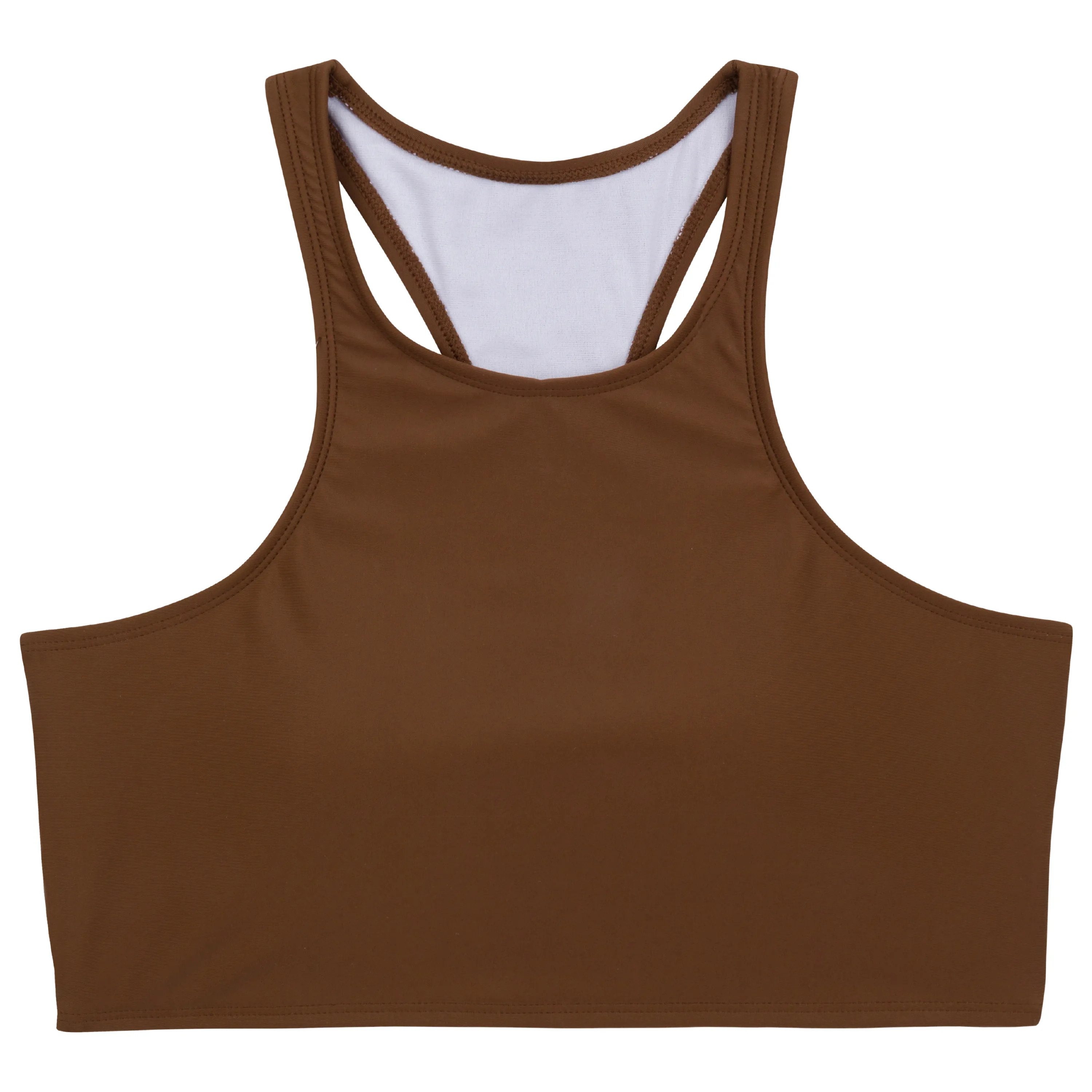 Women's Halter Bikini Top | "Cold Brew"