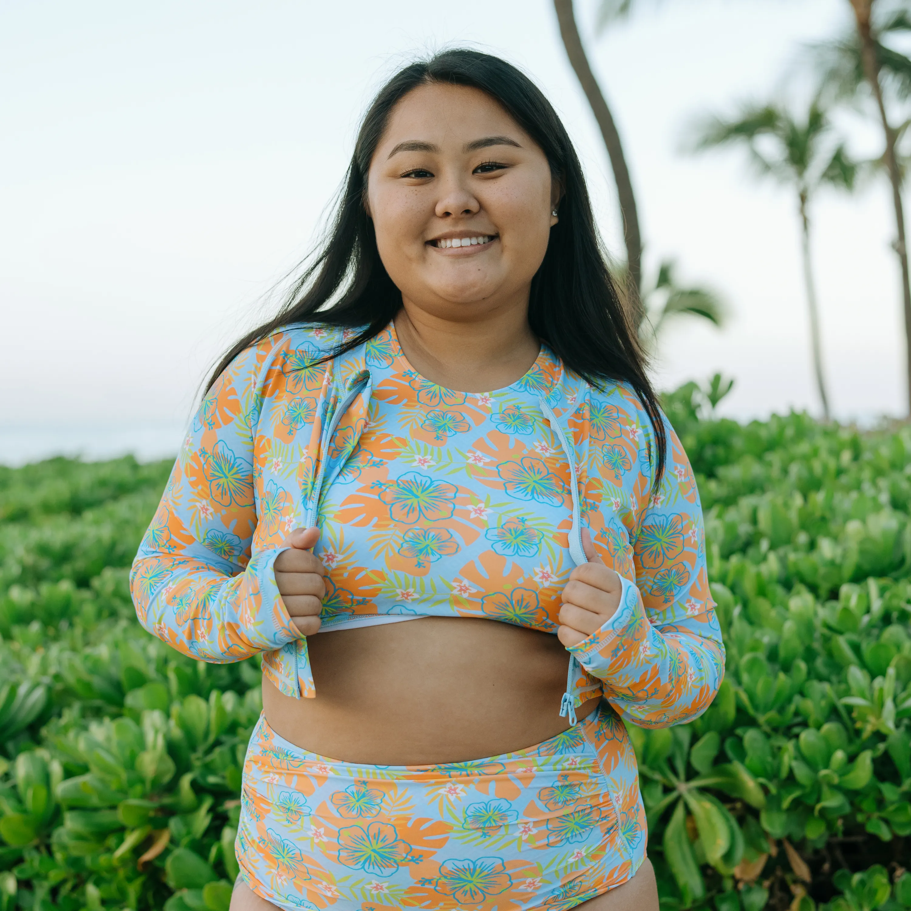 Women's Halter Bikini Top | "Groovy"