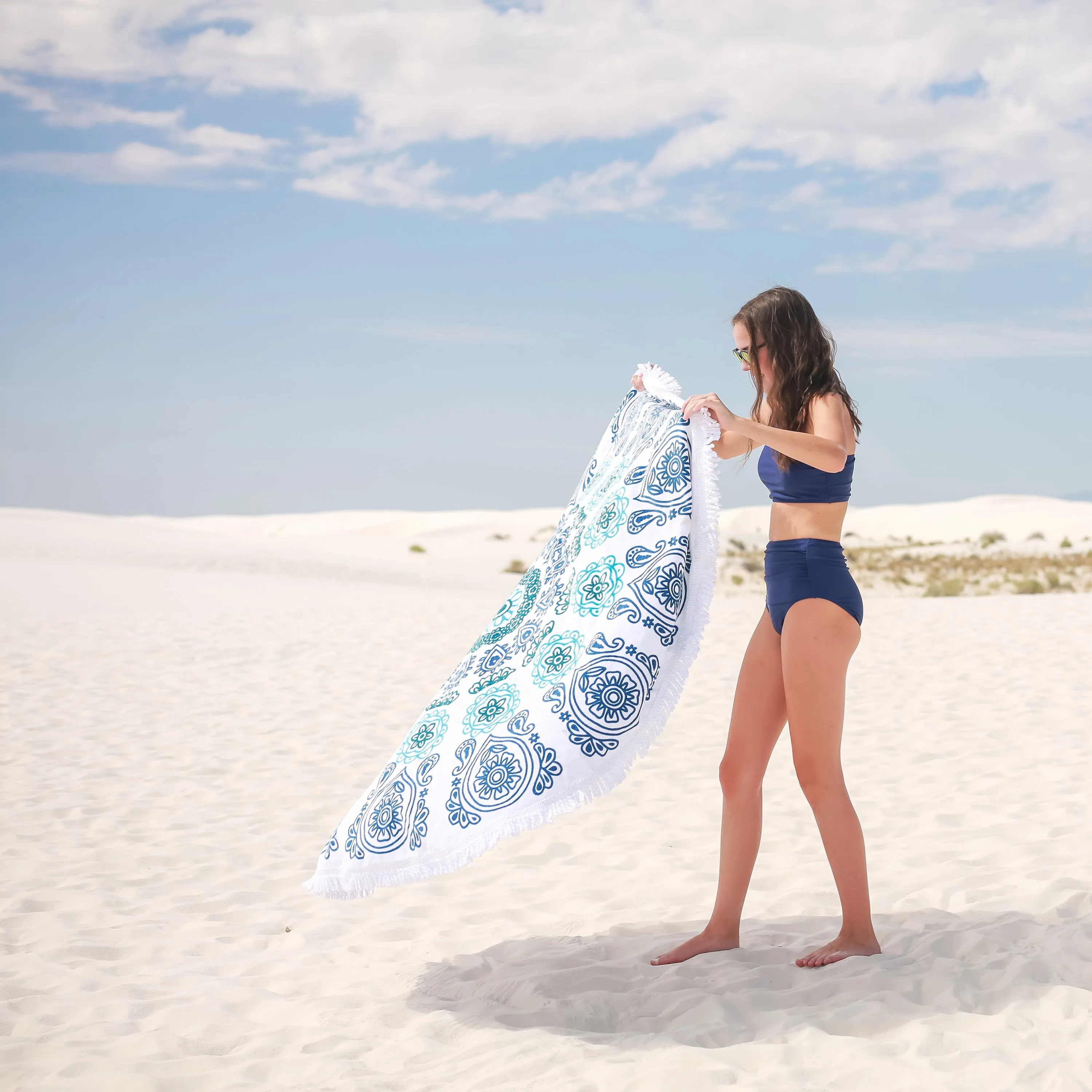 Women's Halter Bikini Top | "Navy"