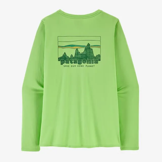 Women's L/S Cap Cool Daily Graphic Shirt
