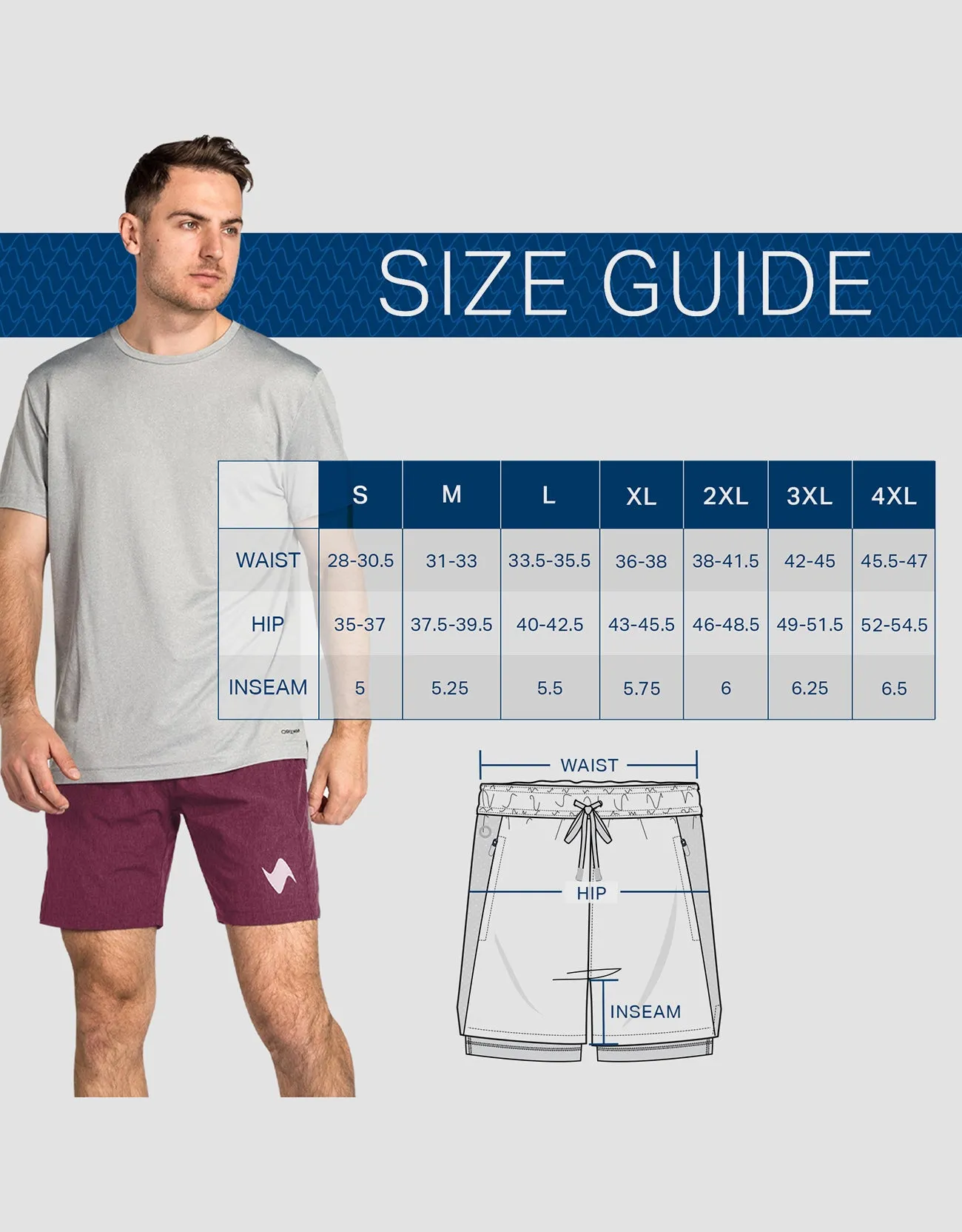 Zilpu Mens Quick Dry Athletic Performance Shorts wi/Zipper Pocket (5 inch)